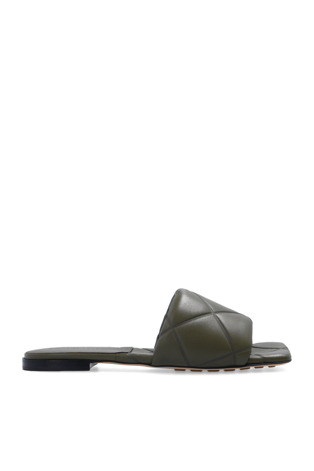 Lido' leather slides bottega 11in Veneta - bottega 11in